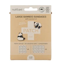Patch Kids Large Bamboo Plasters with Coconut Oil