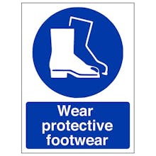 Wear Protective Footwear