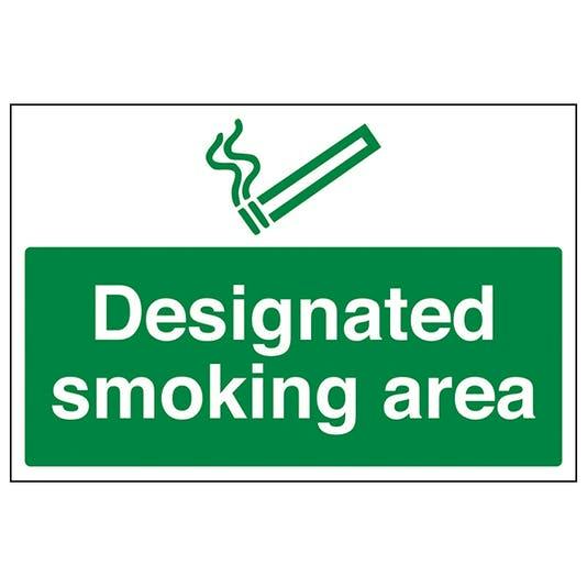 Eco-Friendly Designated Smoking Area |Eco-Friendly Safety Signs ...