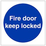 Eco-Friendly Fire Door Keep Locked