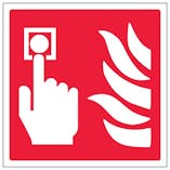 Eco-Friendly Fire Alarm Symbol