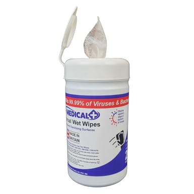 Medical disinfectant outlet wipes