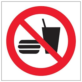 Eco-Friendly No Food Or Drink Symbol