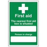 Eco-Friendly First Aid Signs