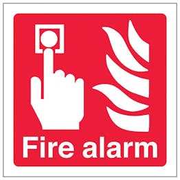 Eco-Friendly Fire Alarm - Square