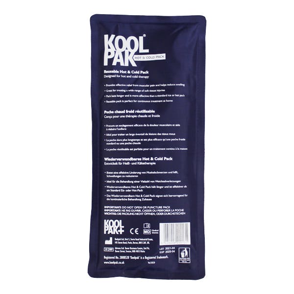 Koolpak Deluxe Reusable Hot/Cold Packs Gel Ice Packs MediSupplies