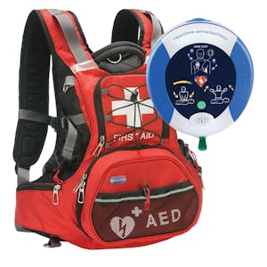 HeartSine 350P Semi-Auto AED & Rescue Backpack Kit