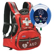 HeartSine 350P Semi-Auto AED and Rescue Backpack Kit