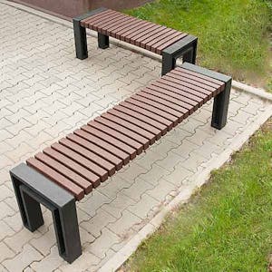 Perth Deluxe Backless Bench