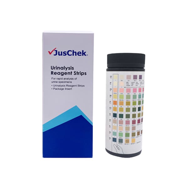 JusChek Urinalysis Reagent Strips