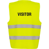 Adjustable Hi-Vis Vest - Visitor