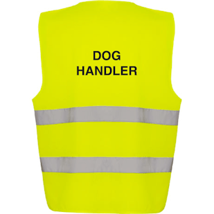 Adjustable Hi-Vis Vest - Dog Handler