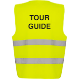 Adjustable Hi-Vis Vest - Tour Guide