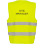 Adjustable Hi-Vis Vest - Site Manager