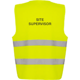 Adjustable Hi-Vis Vest - Site Supervisor
