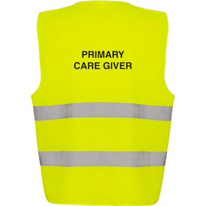 Adjustable Hi-Vis Vest - Primary Care Giver
