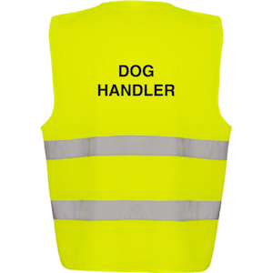 Adjustable Hi-Vis Vest - Dog Handler