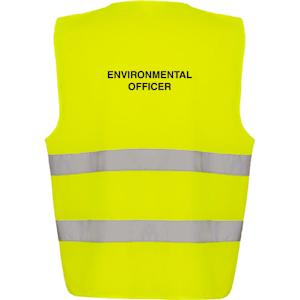 Adjustable Hi-Vis Vest - Environmental Officer