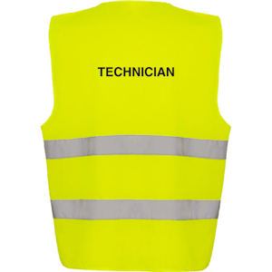 Adjustable Hi-Vis Vest - Technician