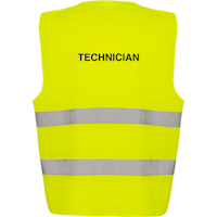 Adjustable Hi-Vis Vest - Technician