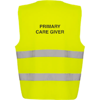 Adjustable Hi-Vis Vest - Primary Care Giver