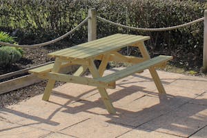 Junior A-Frame Wooden Picnic Table – 1500mm