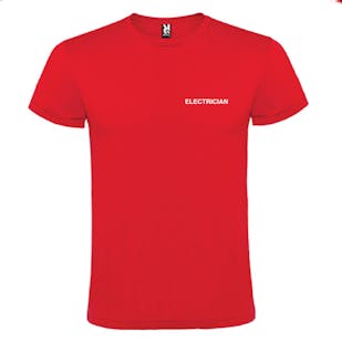 Pre-Printed T-Shirt - Electrician