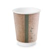 Double Wall Hot Cups - Brown