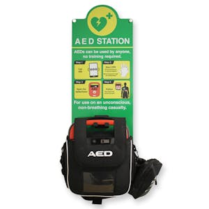 AED Defibrillator Station