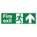 Removable Vinyl Fire Exit Signs