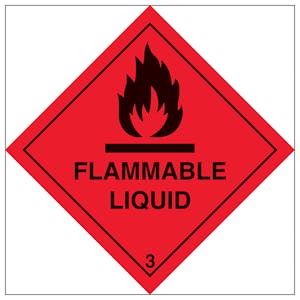 Flammable Liquid - Magnetic