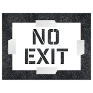 No Exit Stencil