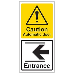 Automatic Door - Entrance Arrow Left