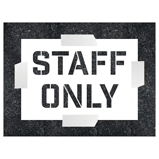 Staff Only - Stencil