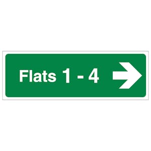 Flats 1-4 Arrow Right