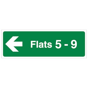 Flats 5-9 Arrow Left