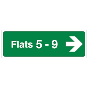 Flats 5-9 Arrow Right