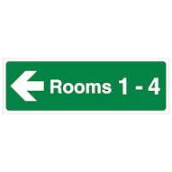 Rooms 1-4 Arrow Left