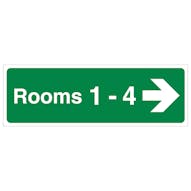 Rooms 1-4 Arrow Right