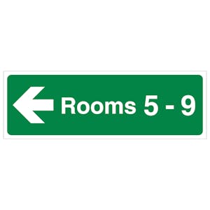 Rooms 5-9 Arrow Left