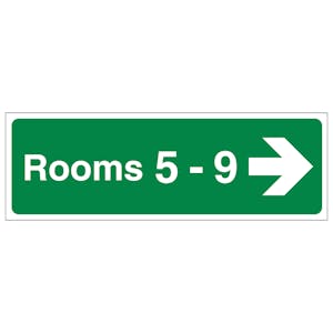 Rooms 5-9 Arrow Right