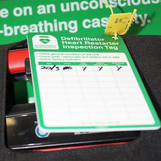 Defibrillator Inspection Tag Kit