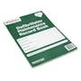Defibrillator Maintenance Record Book
