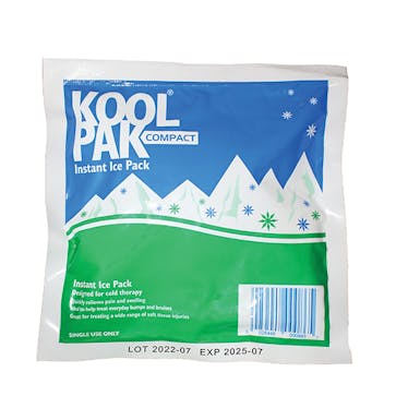 Koolpak Compact Instant Ice Packs, Hot & Cold Therapy
