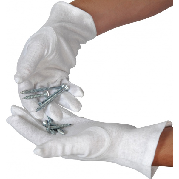 White gloves stretch short Ding Liyi reception accessories glove