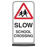 Slow School Crossing 