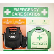 Defibrillator + Trauma Kit - Emergency Care Station