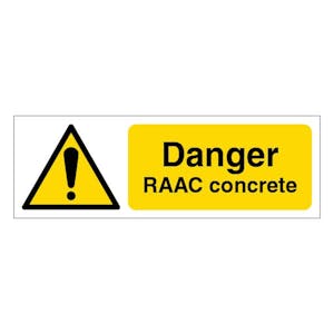 Danger RAAC Concrete - Landscape
