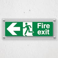 Fire Safety - Acrylic Signs 