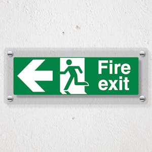 Fire Safety - Acrylic Signs 